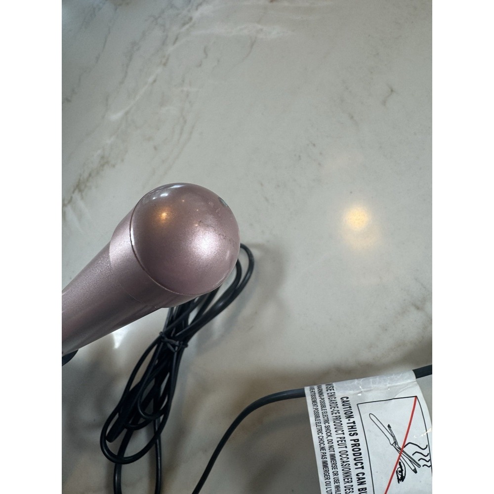 Beachwaver B1 Rotating Curling Iron 1" Ceramic Barrel Midnight Rose Black - Picture 10 of 11